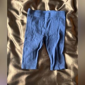 0/3 months girls leggings blue